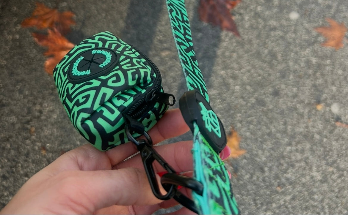 Dispensador de bolsas para excrementos – Práctico y compacto | FRENCHTOUTOU 